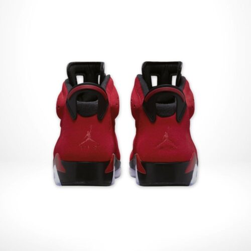 Rear view of Air Jordan 6