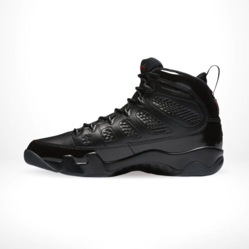 Side profile of Air Jordan 9
