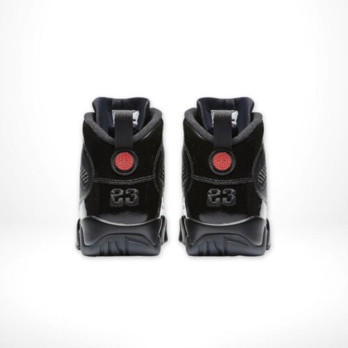 Rear view of Air Jordan 9