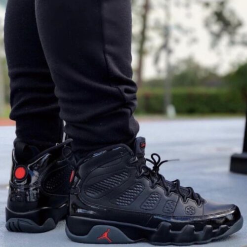 Real lifestyle image of Air Jordan 9