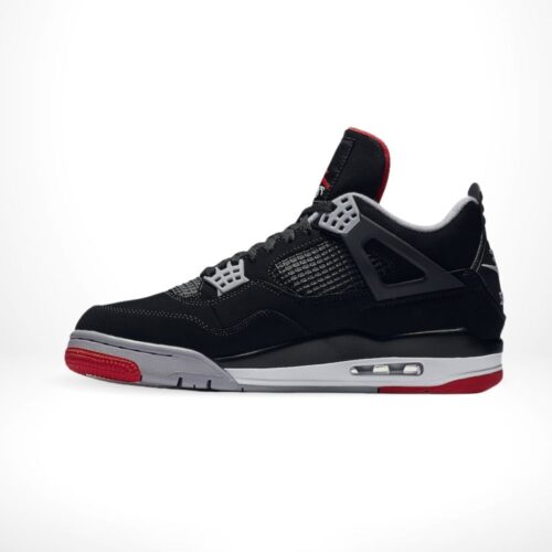 Side profile of Air Jordan 4