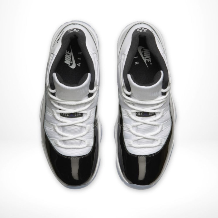 Top view of Air Jordan 11