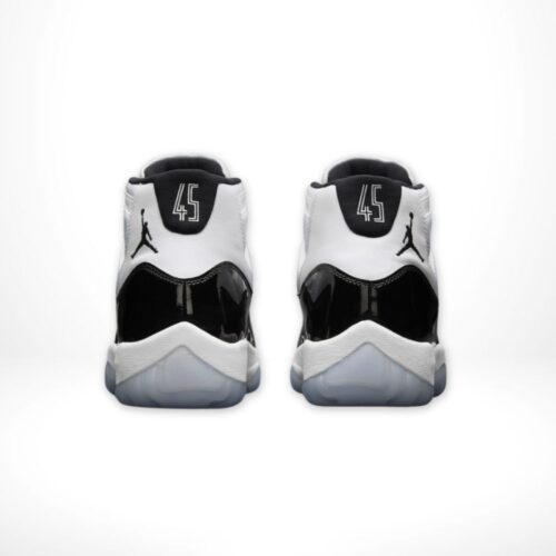Rear view of Air Jordan 11