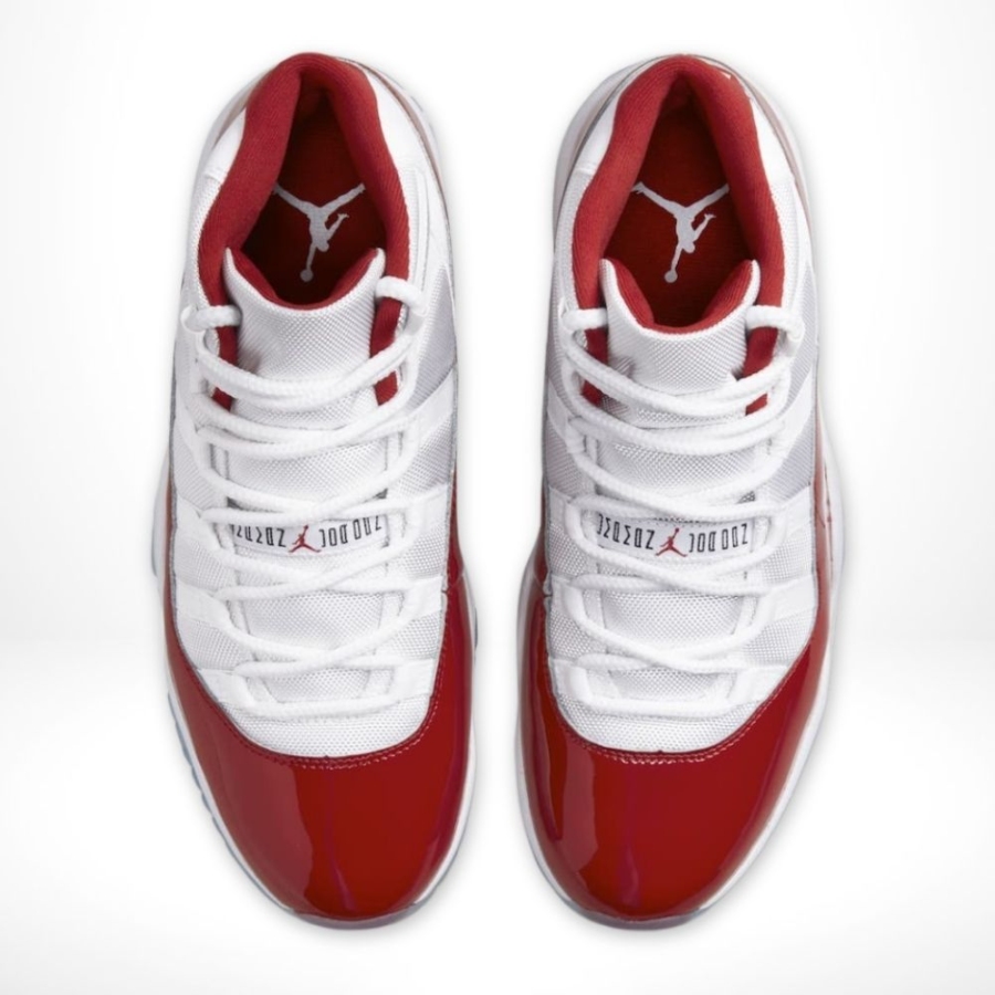 Top view of Air Jordan 1 1