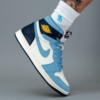 Real lifestyle image of Air Jordan 1