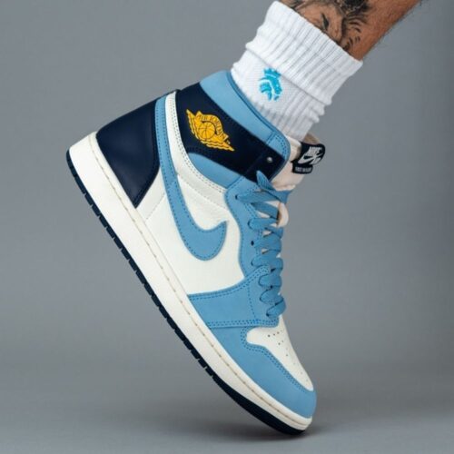 Real lifestyle image of Air Jordan 1
