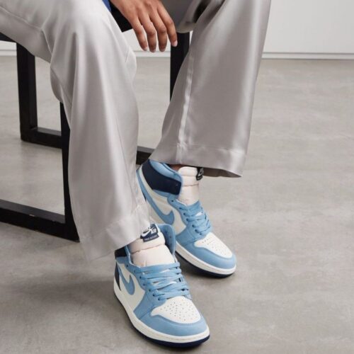 Real lifestyle image of Air Jordan 1