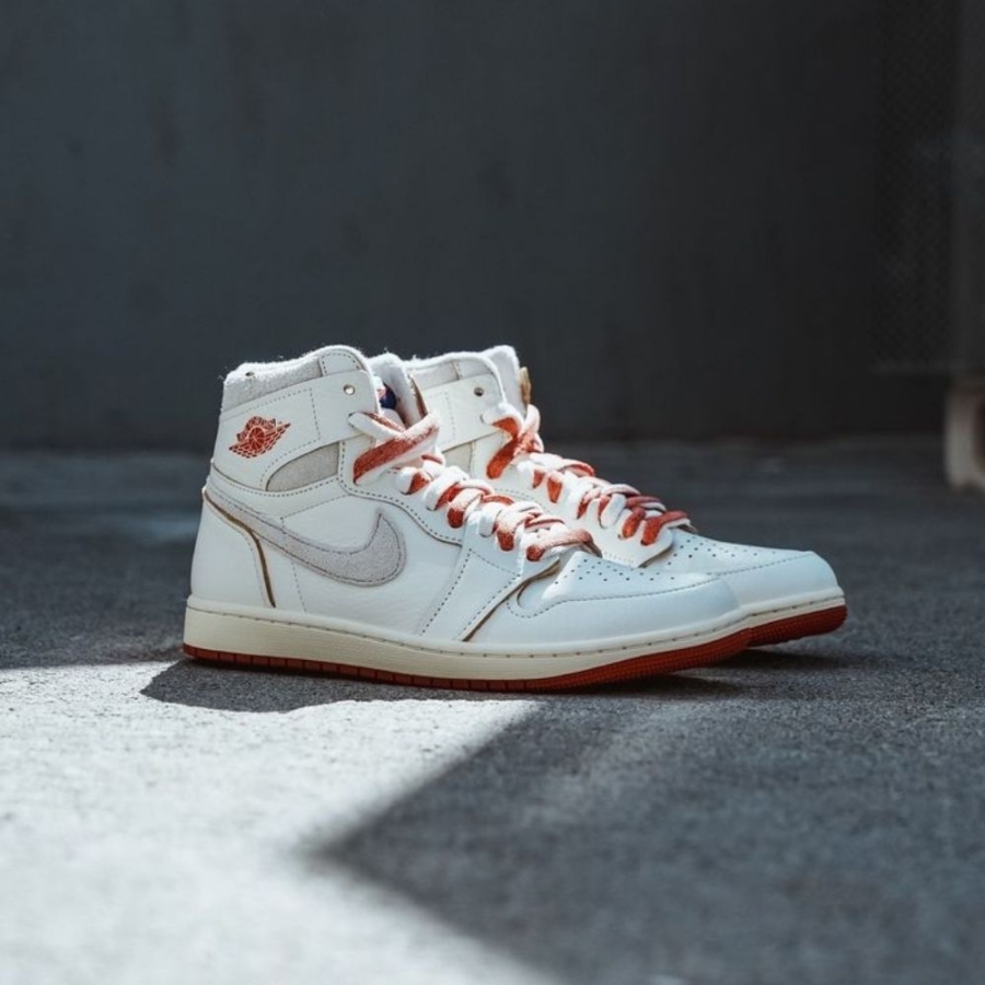 Real lifestyle image of Air Jordan 1