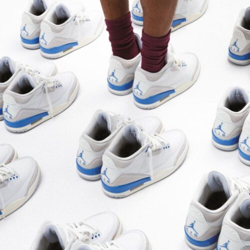Real lifestyle image of Air Jordan3