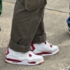 Real lifestyle image of Air Jordan 4