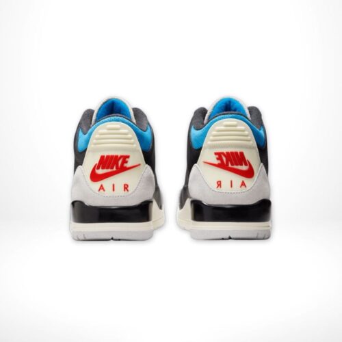 Rear view of Air Jordan 3