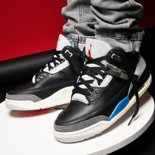 Real lifestyle image of Air Jordan 3