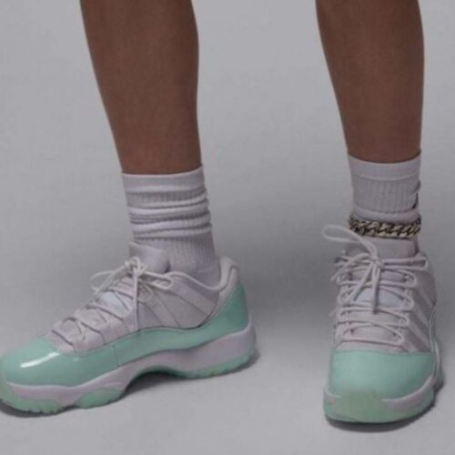 Real lifestyle image of Air Jordan 11