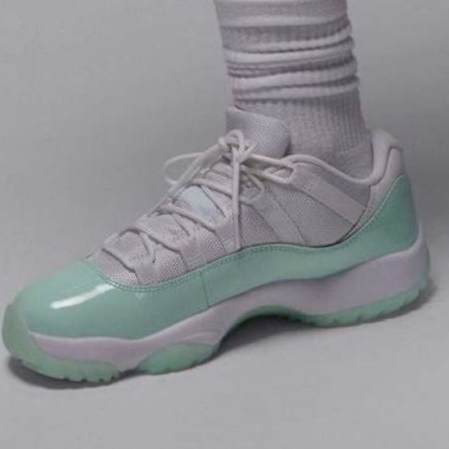 Real lifestyle image of Air Jordan 11