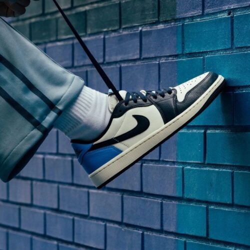 Real lifestyle image of Air Jordan 1