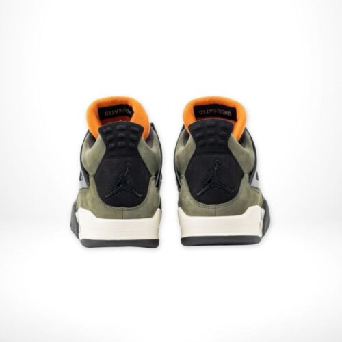 Rear view of Air Jordan 4