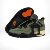 Side profile of Air Jordan 4