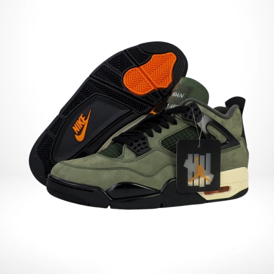 Side profile of Air Jordan 4