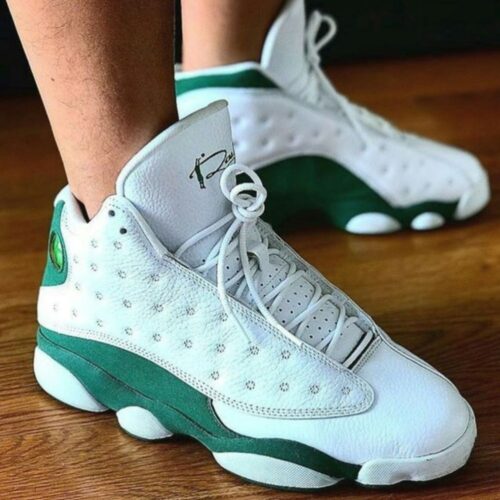Real lifestyle image of Air Jordan 13