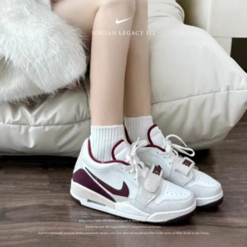 Real lifestyle image of Air Jordan Legacy 312