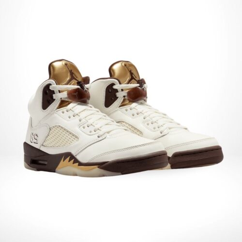Angle view of Air Jordan 5