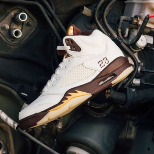 Real lifestyle image of Air Jordan 5