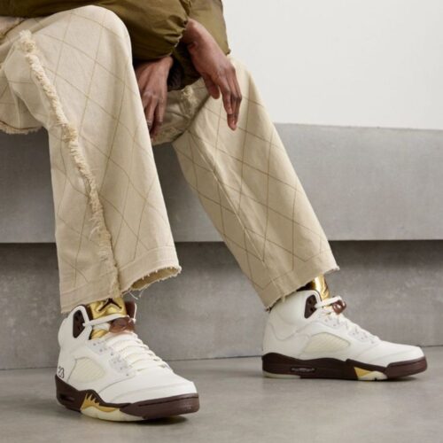 Real lifestyle image of Air Jordan 5