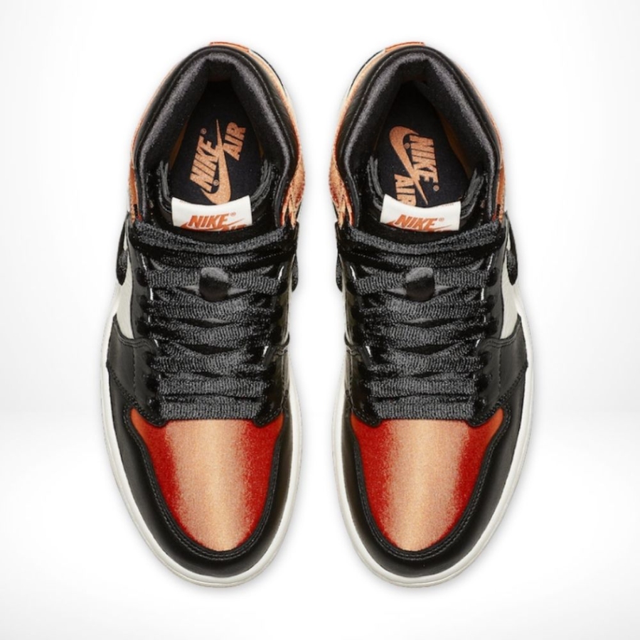 Top view of Air Jordan 1