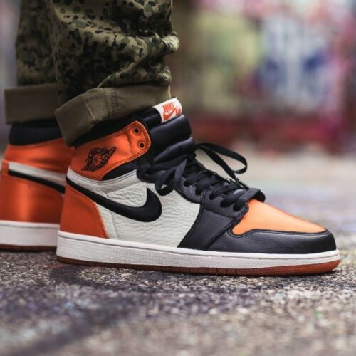 Real lifestyle image of Air Jordan 1