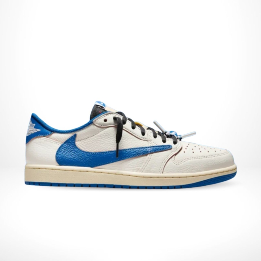 Air Jordan 1 Low OG x Travis Scott x Fragment Military Blue