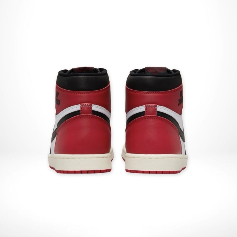 Rear view of Air Jordan 1