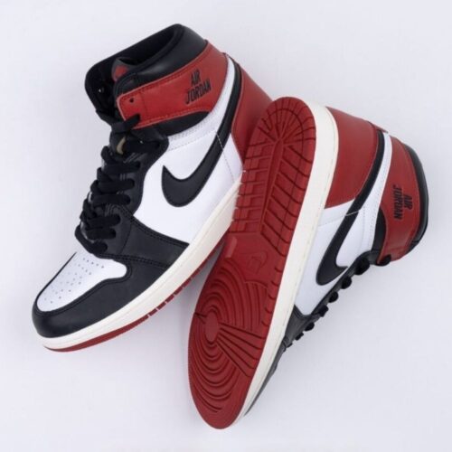 Real lifestyle image of Air Jordan 1