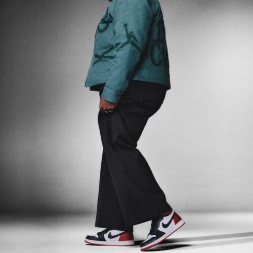 Real lifestyle image of Air Jordan 1