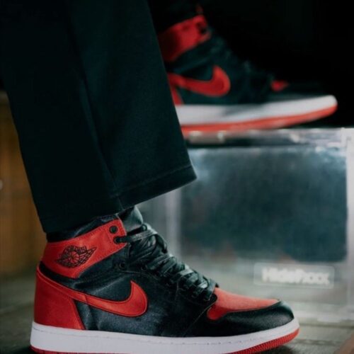 Real lifestyle image of Air Jordan 1