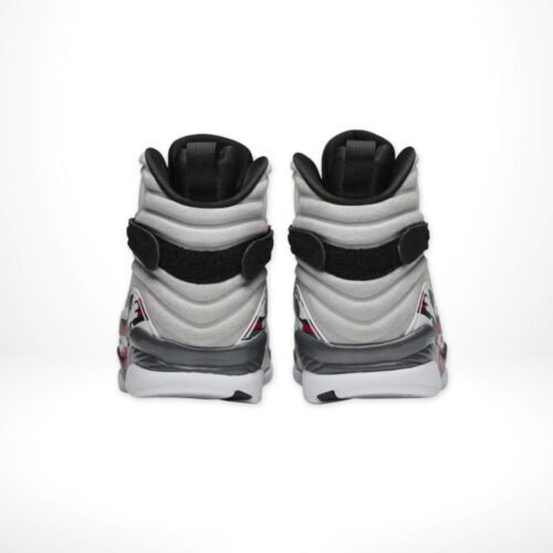 Rear view of Air Jordan 8