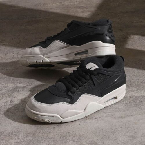Real lifestyle image of Air Jordan 4