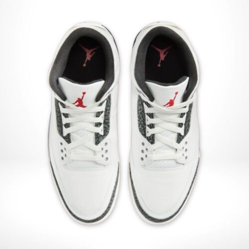 Top view of Air Jordan 3