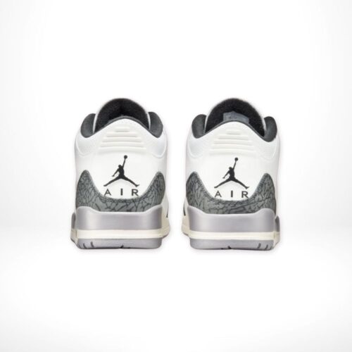 Rear view of Air Jordan 3