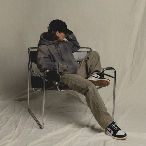 Real lifestyle image of Air Jordan 1