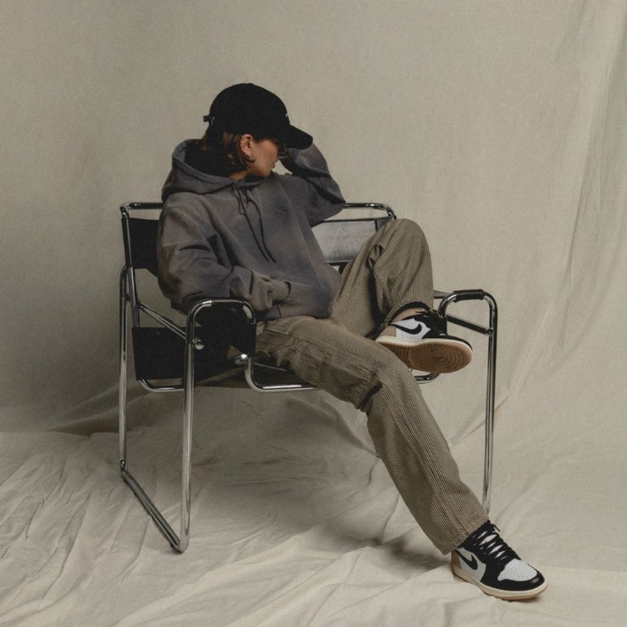 Real lifestyle image of Air Jordan 1
