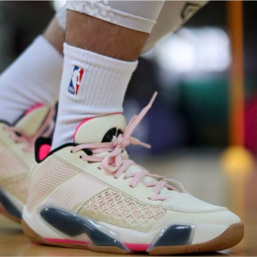 Real lifestyle image of Air Jordan 38