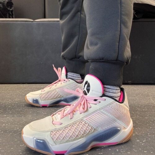 Real lifestyle image of Air Jordan 38