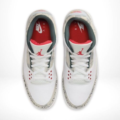 Top view of Air Jordan 3