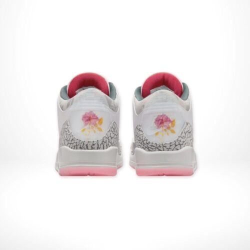 Rear view of Air Jordan 3