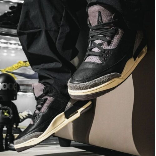 Real lifestyle image of Air Jordan 3
