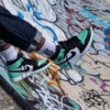 Real lifestyle image of Air Jordan 1