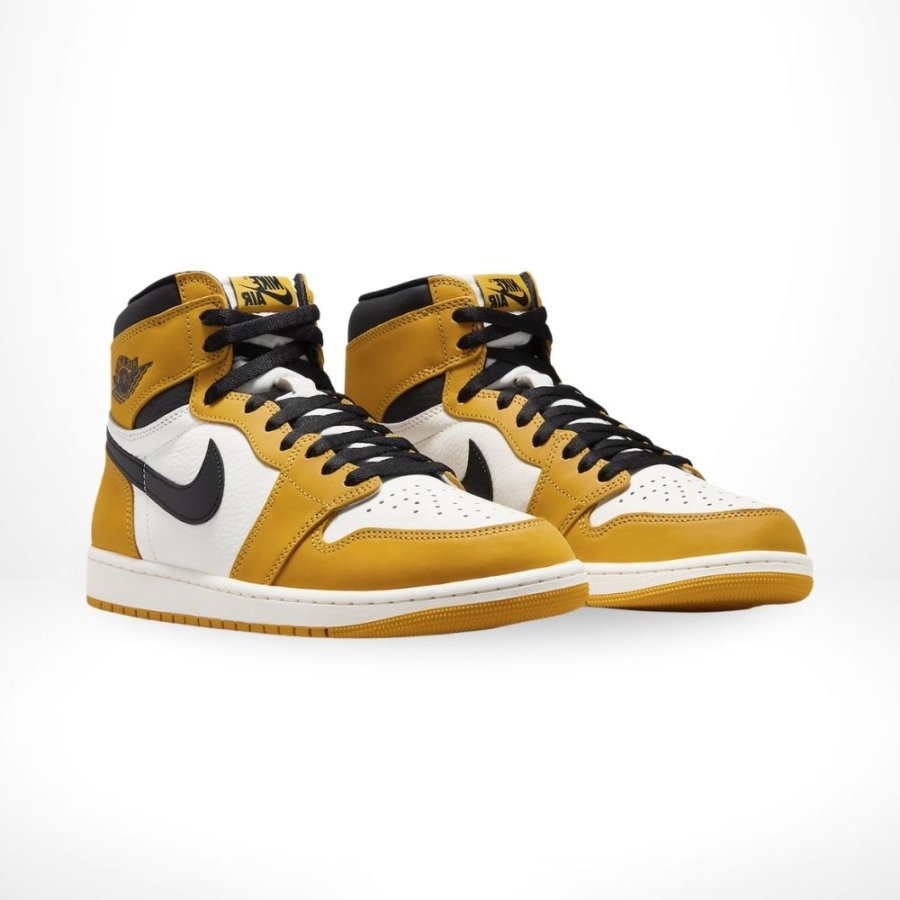 Air Jordan 1 Retro High OG Yellow Ochre - Image 2