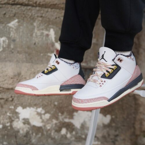 Real lifestyle image of Air Jordan 3