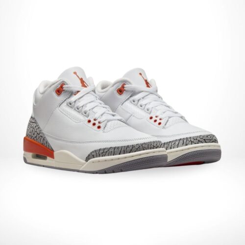 Angle view of Air Jordan 3