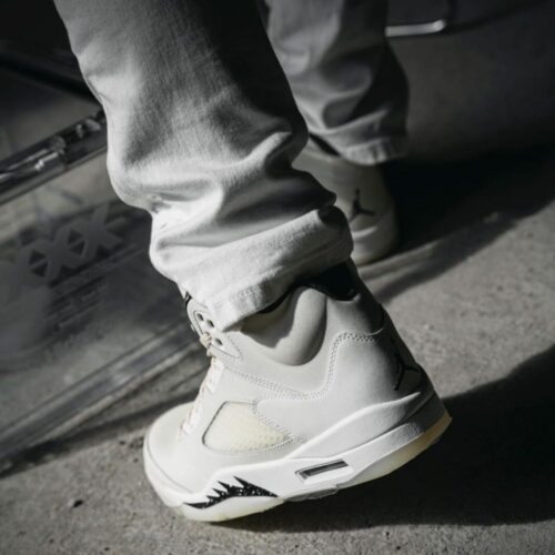 Real lifestyle image of Air Jordan 5